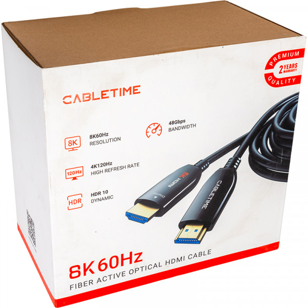 Фото - Кабель HDMI PowerPlant HDMI - HDMI 100m (CA914555)