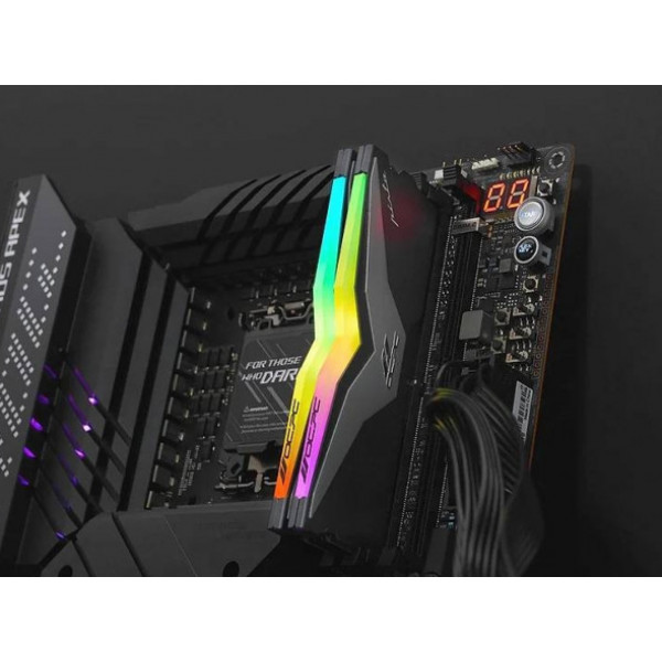 Фото - Память DDR OCPC Pista Titanium/Silver DDR5 6200MHz 32GB Kit 2x16GB (MMPT2K32GD562C40T)