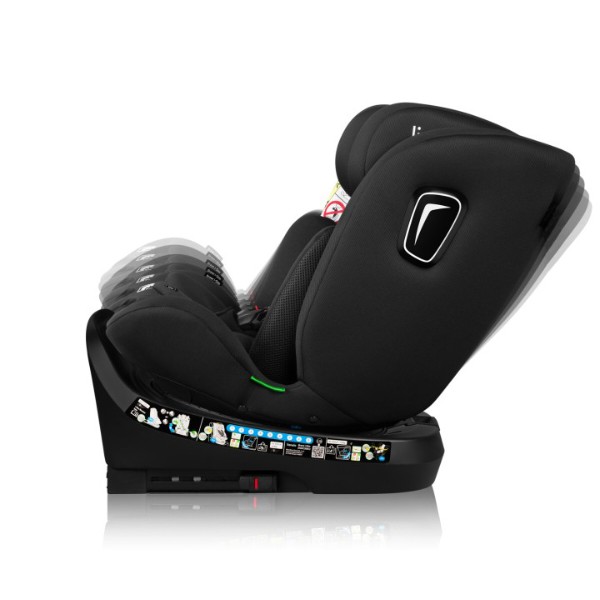 Фото - Автокрісло Lionelo BRAVE I-SIZE BLACK CARBON