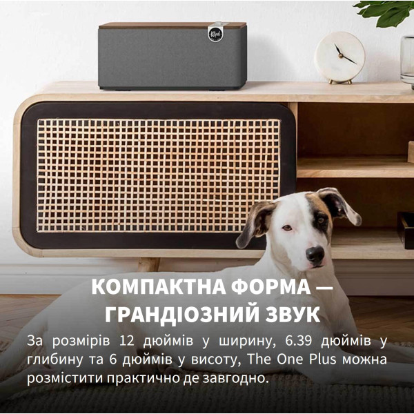 Фото - Портативная акустика Klipsch The One Plus Walnut (1071965)