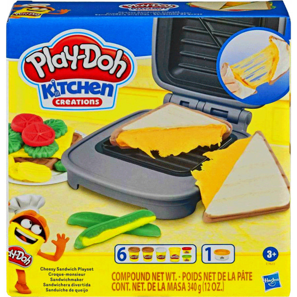 Фото - Наборы для лепки Play-Doh Сырный сэндвич (E7623)
