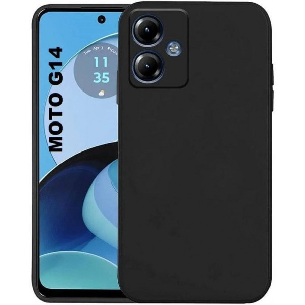 Фото - Чохол для смартфону BeCover Silicone for Motorola G14 Black (710028)