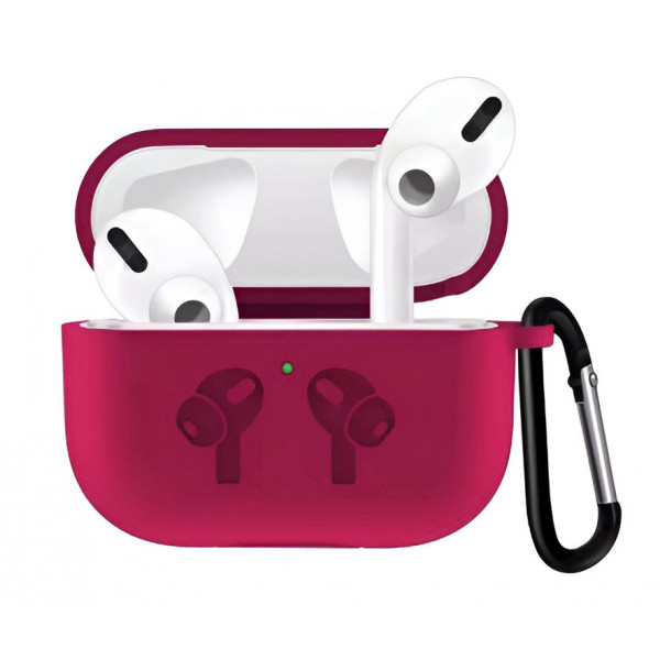 Фото - Чохол для навушників BeCover Silicon Protection for Apple AirPods Pro Rose Red (704504)