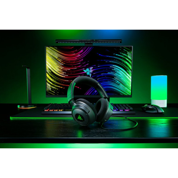 Фото - Гарнитура проводная игровая Razer Kraken V4 X (RZ04-05180100-R3M1)