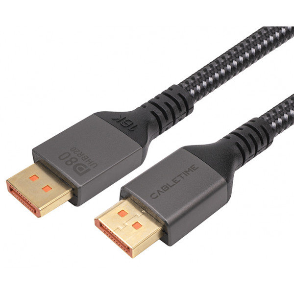 Фото - Кабель Cabletime DisPlay Port - DisPlay Port 2m (CT-DP16K-AG2)