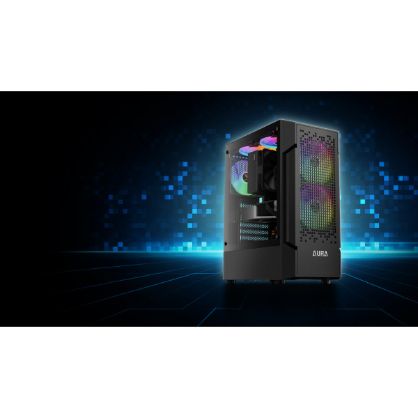 Фото - Корпус Gamdias AURA GC7 ARGB Mid-Tower (4711514500677)
