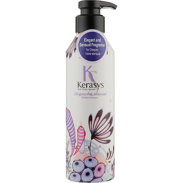 Фото - Шампунь женский Kerasys Elegance&Sensual 600 мл (8801046992715)
