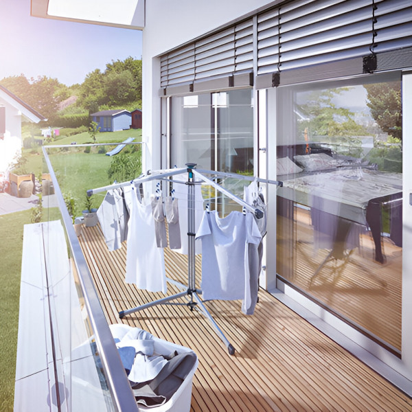 Фото - Сушарка для білизни Leifheit LINOPop up 140 (82500)