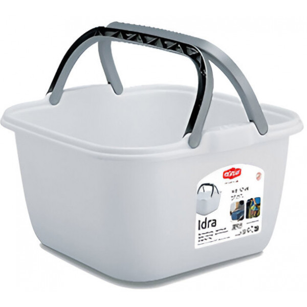 Фото - Корзина для хранения Stefanplast IDRA с ручками 14 л Белый (PR129V/1)
