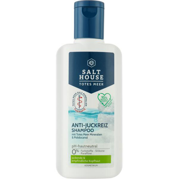 Фото - Шампунь жіночий Salt House для роздратованої шкіри голови 250 мл (4008890006405) Фото - Шампунь жіночий Salt House для роздратованої шкіри голови 250 мл (4008890006405)