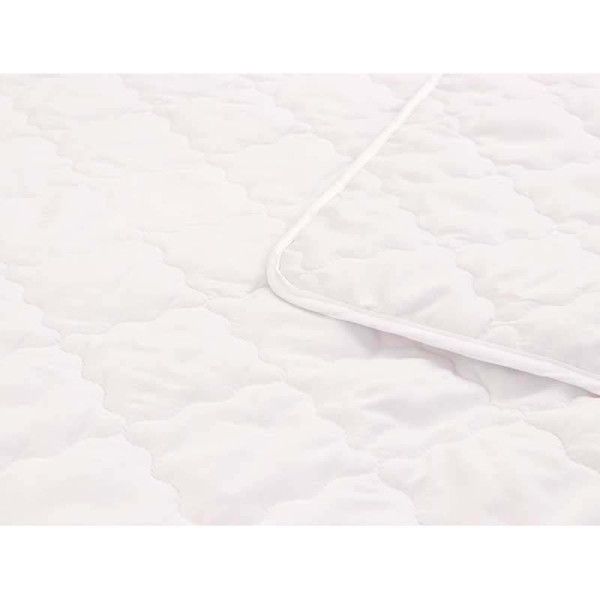 Фото - Одеяло летнее двуспальное евро Руно 200х220 силиконовое (322.52СЛКУ_Белый)