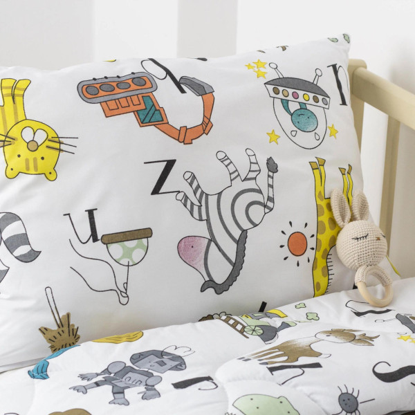 Фото - Ковдра дитяча ТЕП LITTLE FRIENDS 105х140 см Animal Alphabet (1-04770_33968)