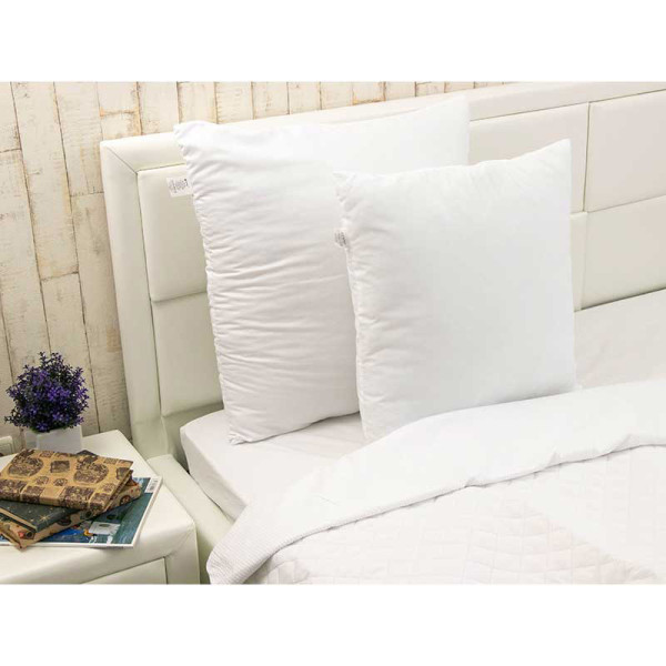 Фото - Подушка стандартна Руно 60х60 силіконова (325.52СЛУ_білий)