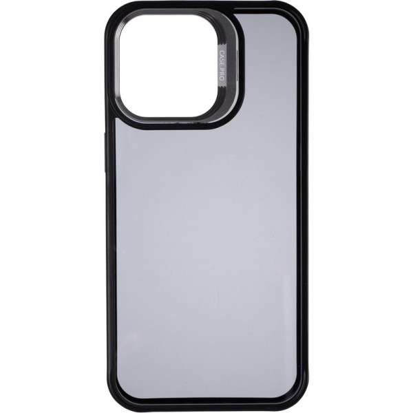 Фото - Чохол для смартфону Gelius Elegant Bumper Case Camera stand iPhone 15 Pro Black (99697)