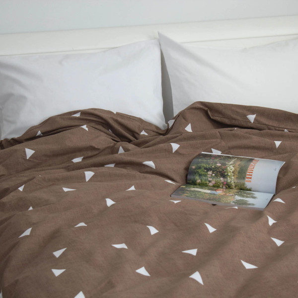 Фото - Підковдра двоспальна євро ТЕП бавовняна Cappuccino Night FR 200х215 см (2-04849_34299)