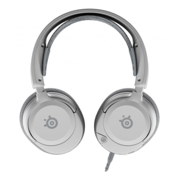 Фото - Гарнітура дротова ігрова SteelSeries Arctis Nova 1P White (61612)