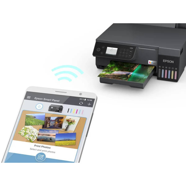 Фото - БФП кольорового друку Epson EcoTank L8100 (C11CK94401)
