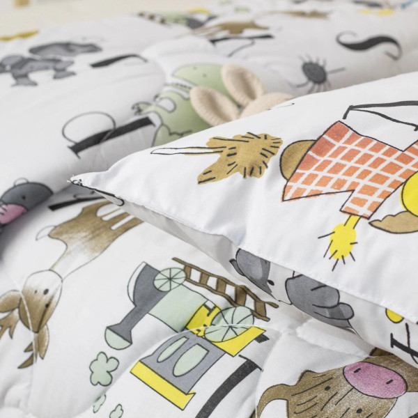 Фото - Ковдра дитяча ТЕП LITTLE FRIENDS 105х140 см Animal Alphabet (1-04770_33968)