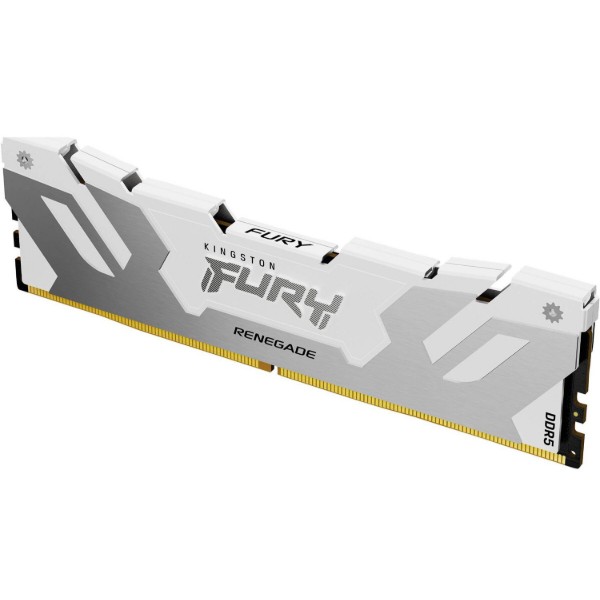Фото - Пам'ять DDR Kingston Fury Renegade White DDR5 32GB/6400 (KF564C32RW-32)