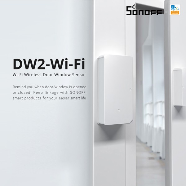 Фото - Беспроводной датчик открытия двери/окна Sonoff DW2