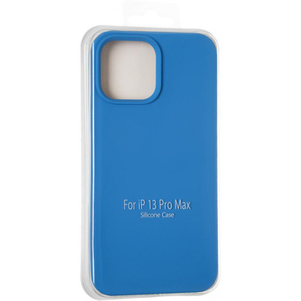Фото - Чохол для смартфону
 Gelius Original Full Soft Case for iPhone 13 Pro Max Marine Blue (88151)