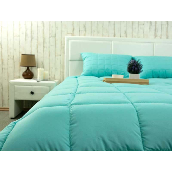 Фото - Ковдра зимова полуторна Руно 140х205 силіконова (321.52_Mint)