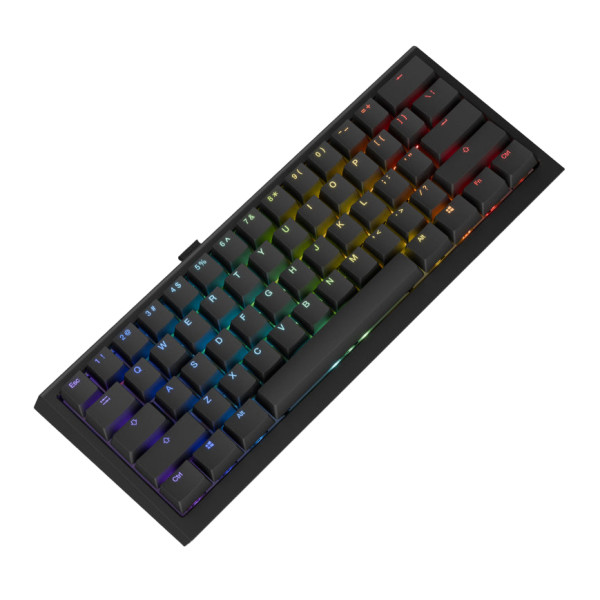 Фото - Клавиатура беспроводная игровая Ducky One X Mini(60%) Black (ON2461AST3-DAUSPDOECL1AS1)