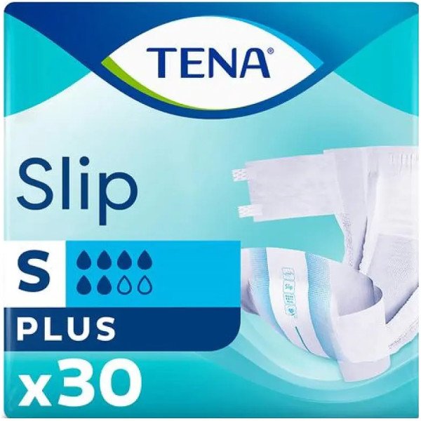 Фото - Подгузники для взрослых Tena Slip Plus Small 30 (7322541117881)