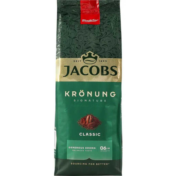 Фото - Кофе молотый Jacobs KRONUNG CLASSIC 400 г