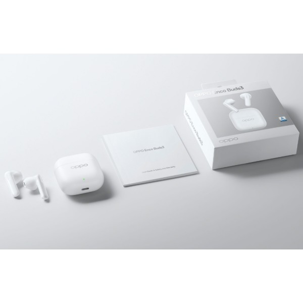 Фото - Наушники вкладыши беспроводные TWS OPPO Enco Buds 3 Snow White