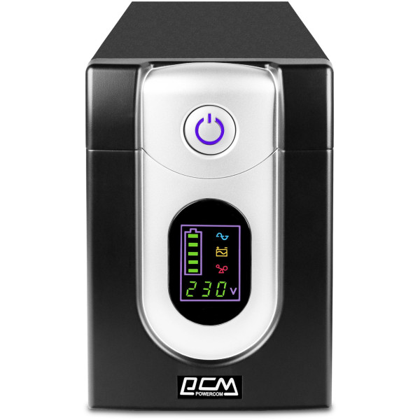 Фото - Джерело безперебійного живлення Powercom IMD-1025AP LCD USB