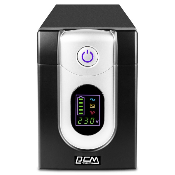 Фото - Джерело безперебійного живлення Powercom IMD-2000AP LCD