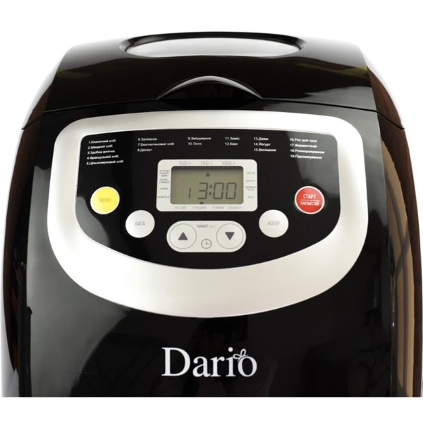 Фото - Хлебопечь Dario DBM1065 black
