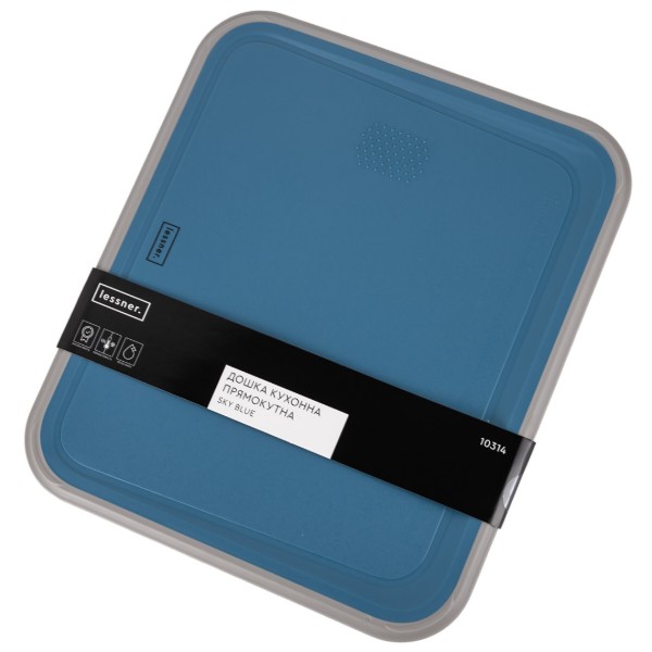 Фото - Дошка обробна Lessner Sky Blue 38,3х33х1,2 см (10314)
