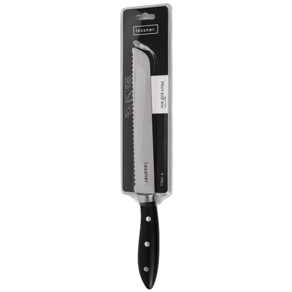 Фото - Ніж для хліба Lessner Easy Cook 20 см (77861-6)
