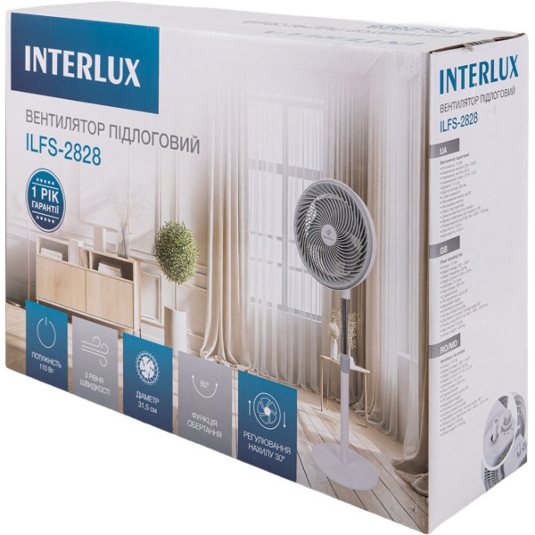 Фото - Вентилятор напольный INTERLUX ILFS-2828