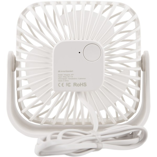 Фото - Вентилятор настільний Armorstandart WindDot AF1 USB-A White (ARM85146)