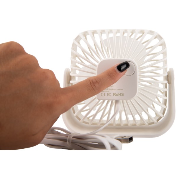Фото - Вентилятор настільний Armorstandart WindDot AF1 USB-A White (ARM85146)