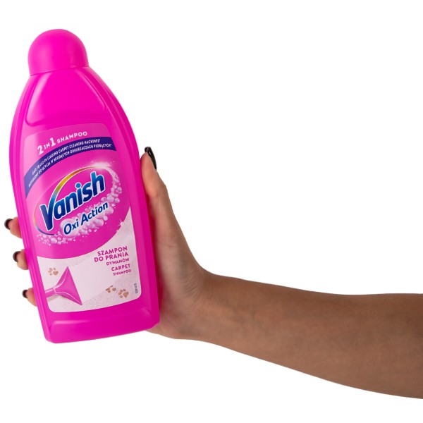 Фото - Шампунь для пылесосов моющих Vanish CARPET SHAMPOO GOLD MACHINE 500мл