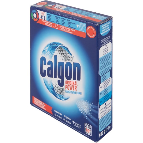 Фото - Засіб від накипу для пральних машин Calgon Засіб для пом'якшення води 500 г