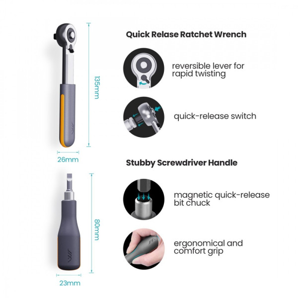 Фото - Набір інструментів JIMIHOME Electric Tools Set (X1-I)