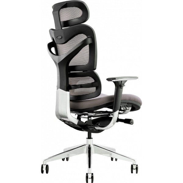 Фото - Кресло офисное GT Racer X-782 Bright Gray (W-20 B-40)