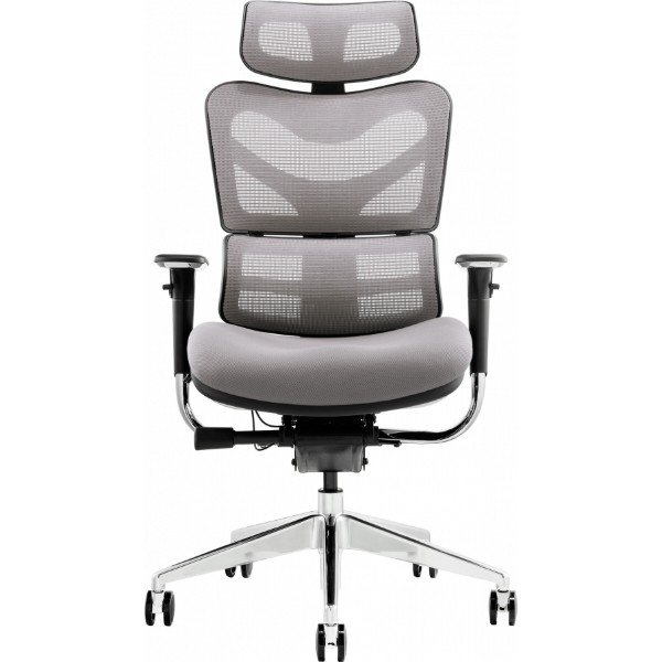 Фото - Кресло офисное GT Racer X-782 Bright Gray (W-20 B-40)