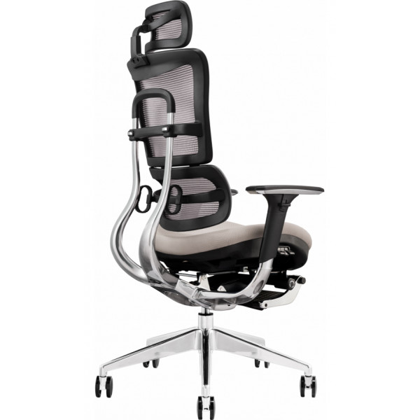 Фото - Крісло офісне GT Racer X-801L Bright Gray (W-20 B-40)