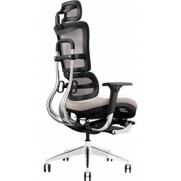 Фото - Крісло офісне GT Racer X-802L Bright Gray (W-20 B-40)