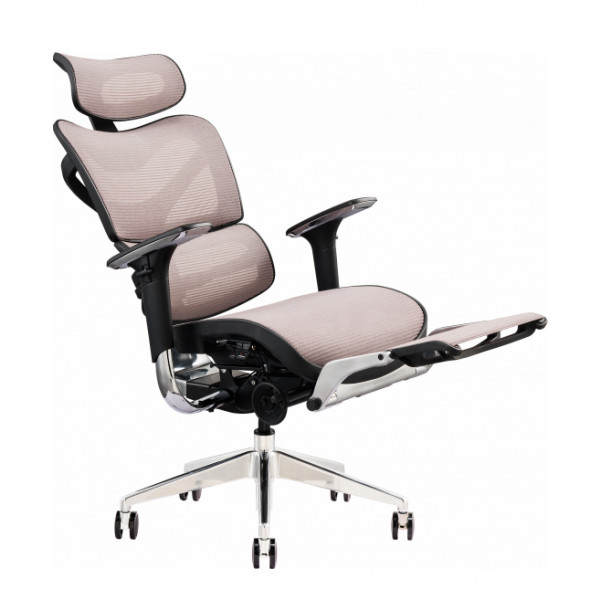 Фото - Крісло офісне GT Racer X-702L Bright Gray (W-20)