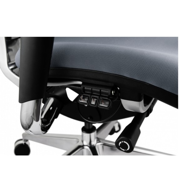 Фото - Кресло офисное GT Racer X-802 Bright Gray (W-20 B-40)