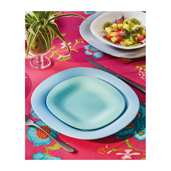 Фото - Тарілка обідня Luminarc Carine Light Turquoise 27 см (P4127)