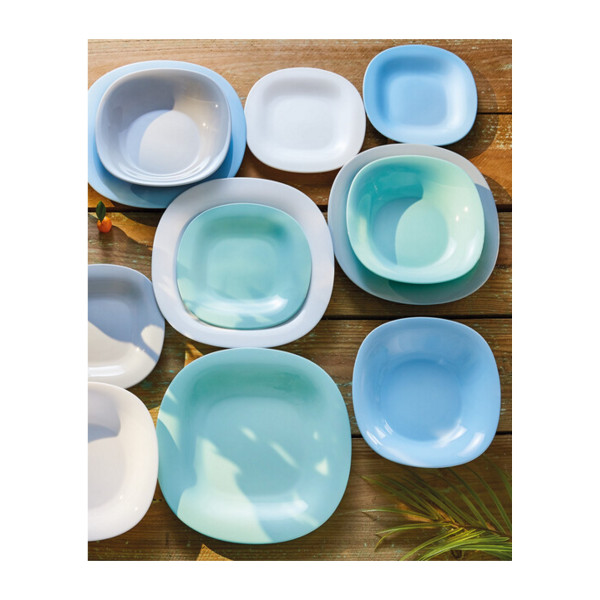 Фото - Тарілка обідня Luminarc Carine Light Turquoise 27 см (P4127)