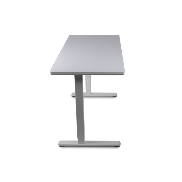Фото - Стіл з електрорегулюванням висоти Barsky StandUp White glass (BST-12new)